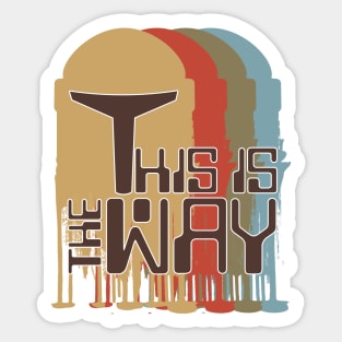 The Way v2 Sticker